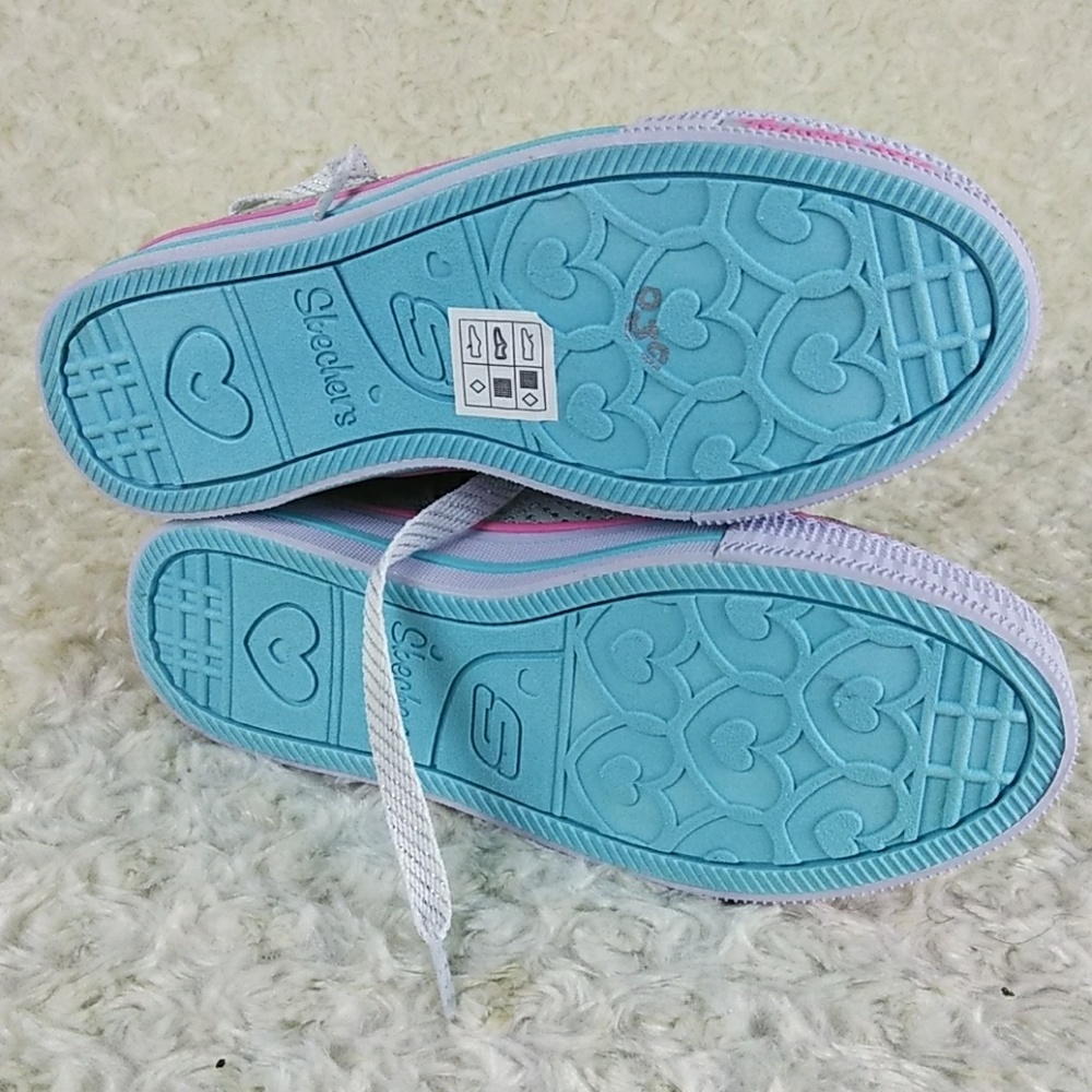 Skechers twinkle toes girls size 3 - Picture 8 of 8